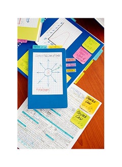 Post It 300-Piece Super Sticky Note Set White/Blue  - Image 2