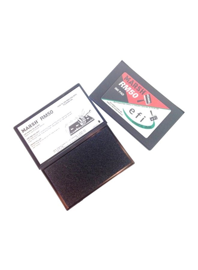 Rolmark Ink Pad With Roller Black - v1552924237/N22191321A_1