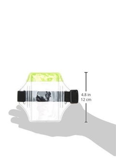 Armband ID Badge Holder Clear/Black/Green - v1552924239/N22191437A_2