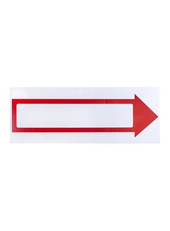 COSCO Arrow Sign Kit Red/White 