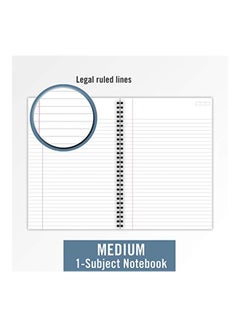 Mead Cambridge Spiral Bound Notebook Black  - Image 2