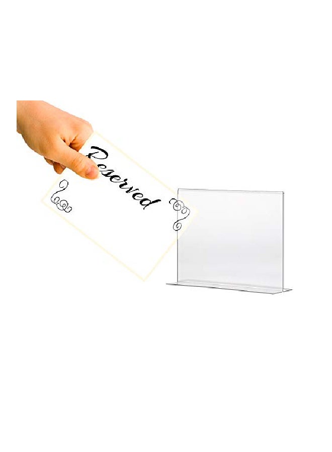 أوفيس ميت حامل لافتة أفقي عمودي شفاف - Image 3