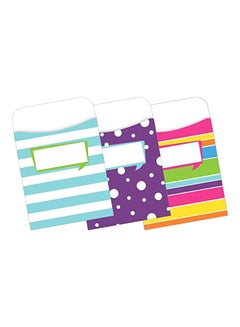 30-Piece Self-Adhesive Index Card Envelopes Blue/Purple/Pink - v1552924269/N22191301A_1