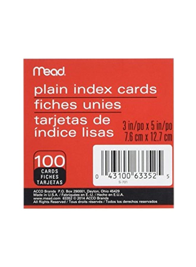 Mead - 100-Piece Index Cards - Image 1