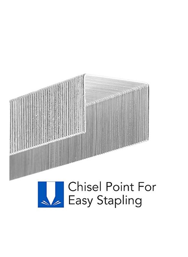 سوينج لين دبابيس للدباسة أوبتيما بطرف مدبب 2500 قطعة فضي - Image 4