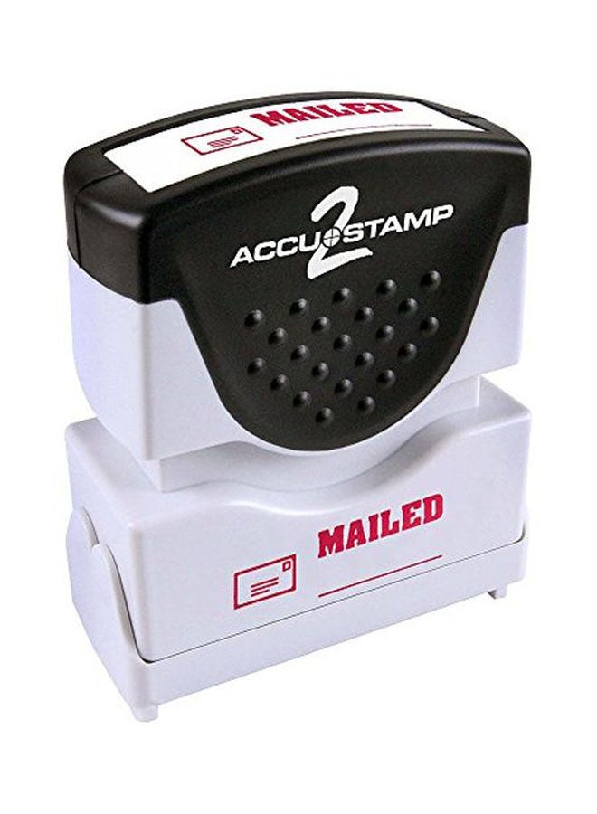 AccuStamp Message Stamp Black/White - Image 1