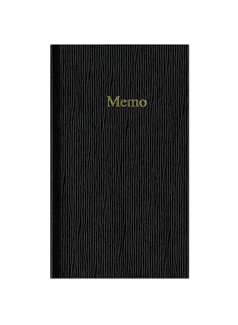 Memo Notepad Black