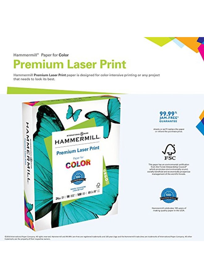 Hammermill 500-Sheet Premium Laser Print Paper Set White  - Image 3