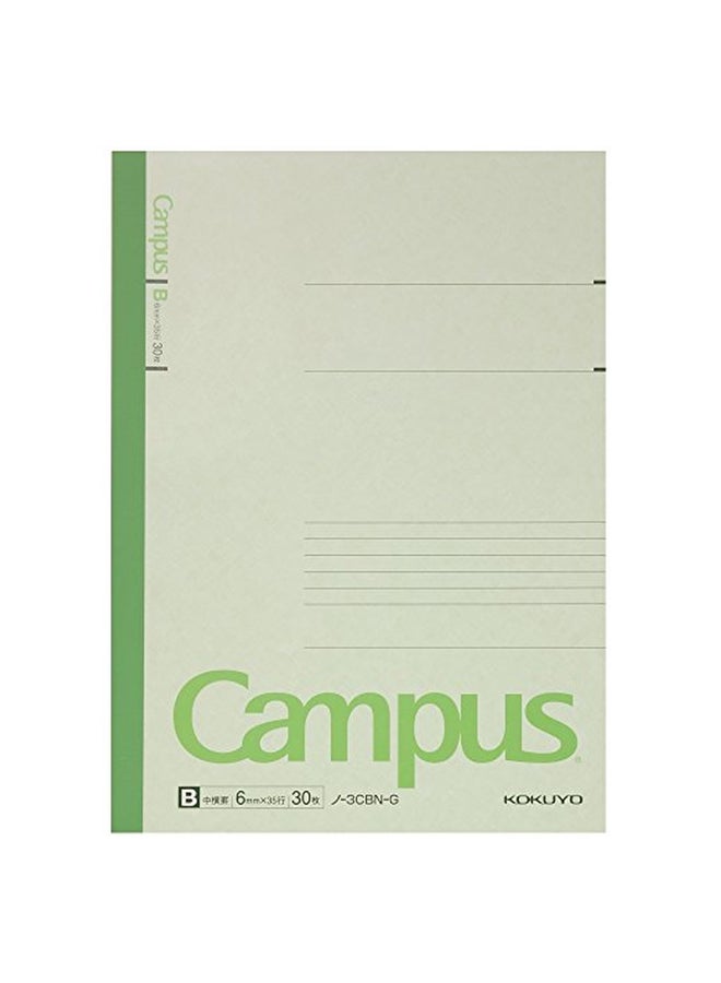 كوكويو 5 قطع من دفتر ملاحظات B5 وردي/أزرق/أخضر - Image 2