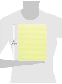 School Smart 100-Sheet Punched Filler Paper Set  - Image 2