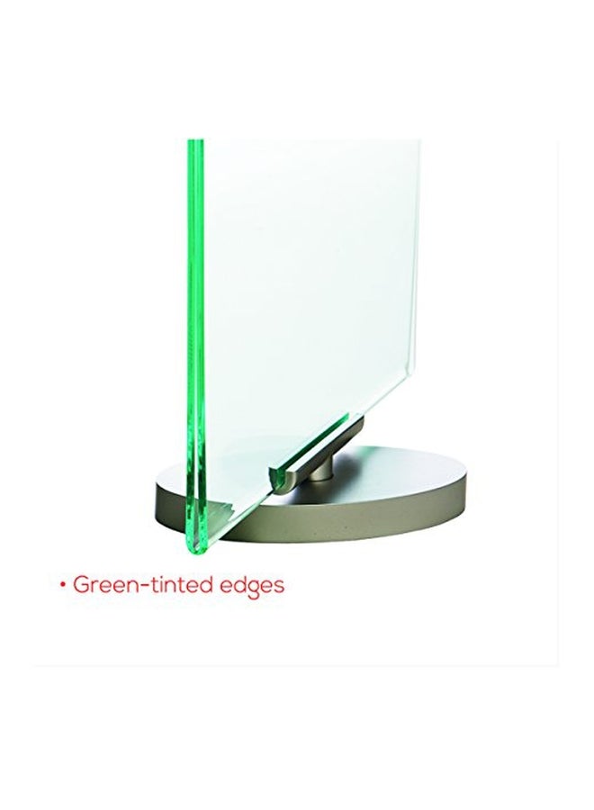 Deflect-O Swivel Business And Store Sign Holder Clear/Green - Image 2