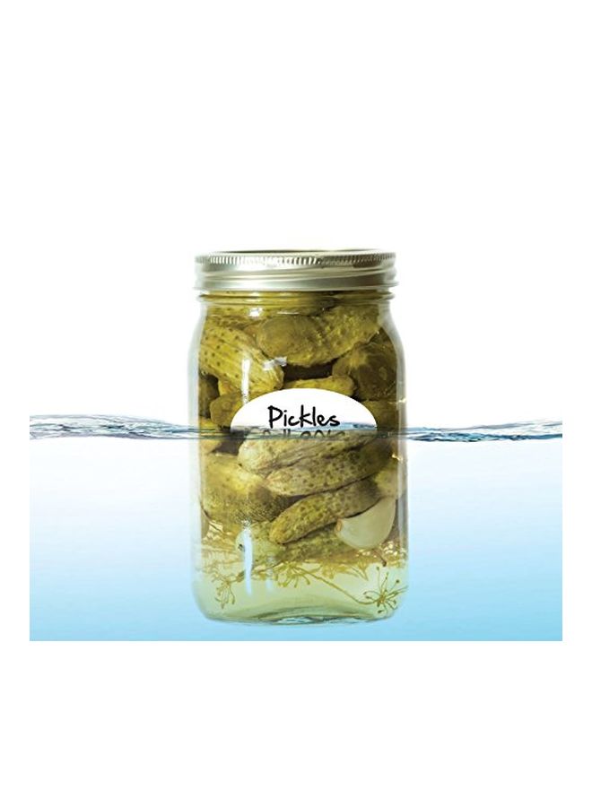 Maco 36-Piece Dissolvable Rectangle Labels White - Image 2