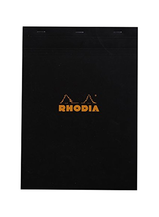 Rhodia - Basics Head Stapled Pad Black/White - Image 1