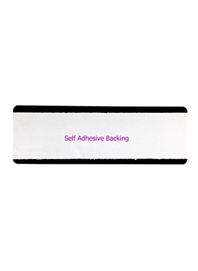 AborenCo 2-Piece Restroom Compliance Sign Set Black/White - Image 2