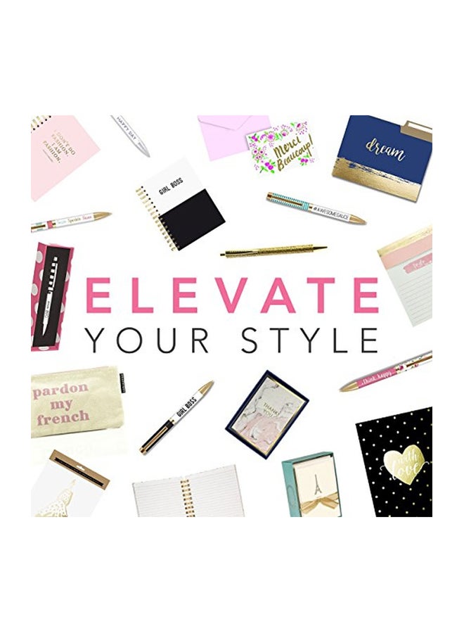 Graphique Library Card Notepad White - Image 2