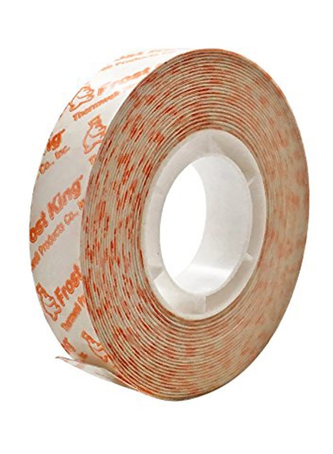 Frost King Double Face Mounting Tape For 3 Windows White/Orange - Image 1