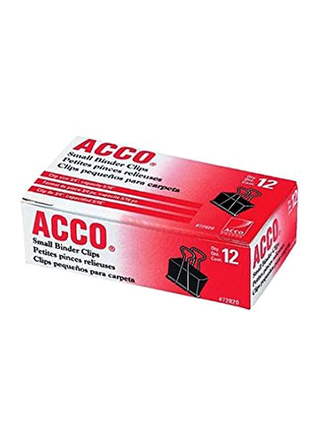 أكو مشابك ربط من 96 قطعة أسود/فضي