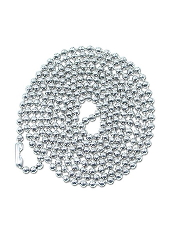 أدفانتوس 100 قطعة من حامل شارة الهوية فضي - Image 1