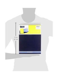 Mead 3-Piece Spiral Bound Notepad Blue/Yellow/White  - Image 3