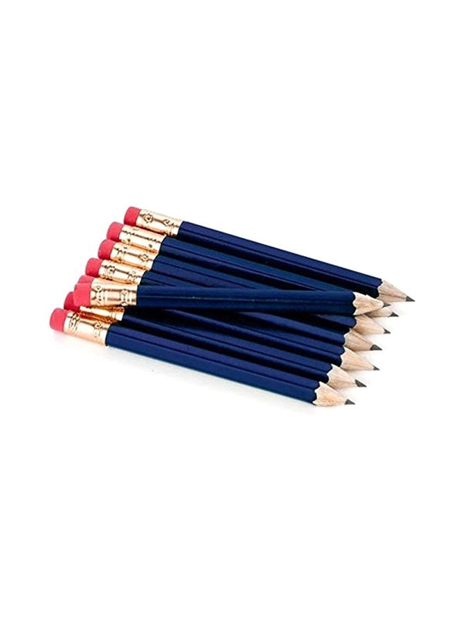 36-Piece Golf Pocket Pencils With Eraser Navy Blue