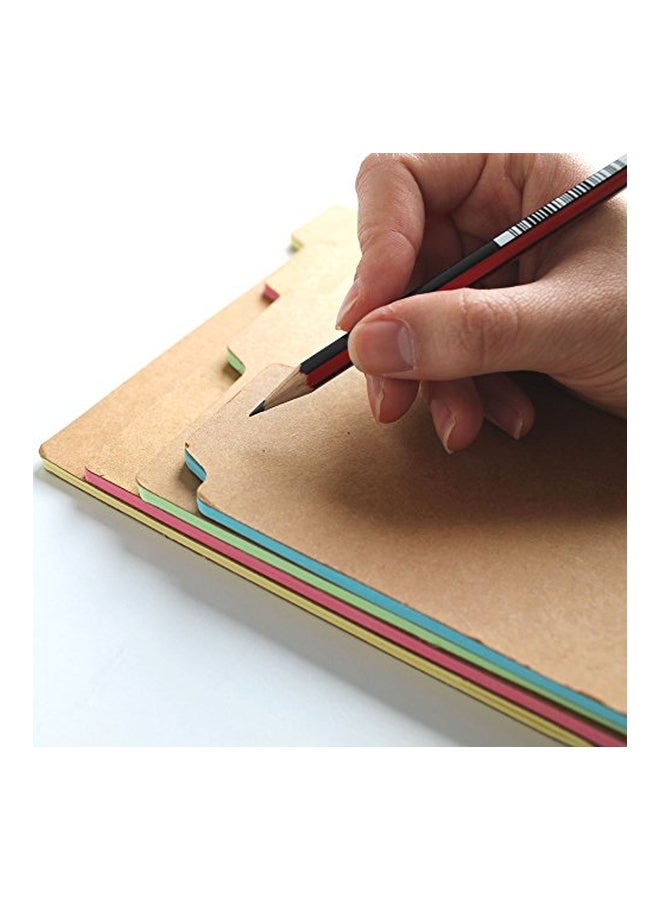 Suck UK - 4-Piece Notebook Set Brown/Blue/Green - Image 1
