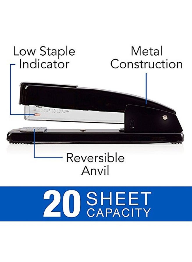 Swingline 2-Piece Desktop Staplers Black/Silver - Image 3