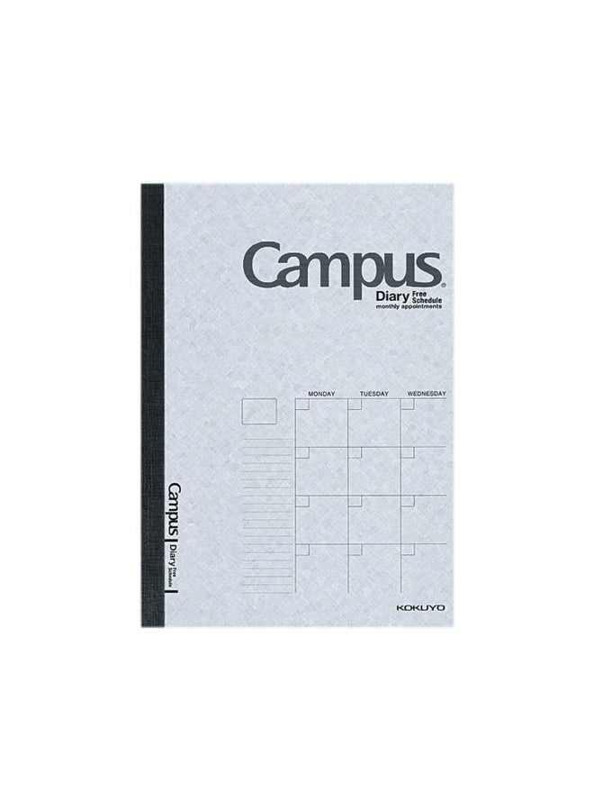 كوكويو دفتر ملاحظات جامعي بمقاس ورق A5 رمادي - Image 1