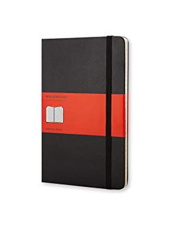 MOLESKINE Hard Cover Address Notebook Black/Red/White  - Image 1