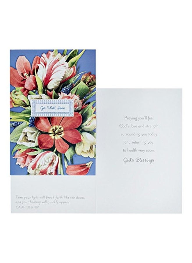 Dayspring 12-Piece Get Well Inspirational Greeting Card Set - Image 3