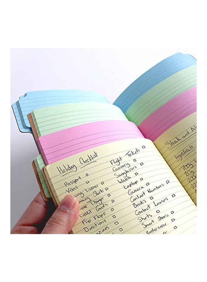 Suck UK - 4-Piece Notebook Set Brown/Blue/Green - Image 1