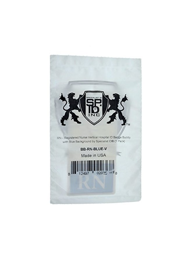 Specialist ID Registered Nurse ID Badge Blue/White  - Image 2