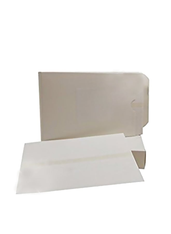 Set Of 2 Postage Meter Tape White