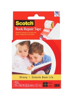 سكوتش شريط لاصق لإصلاح الكتب شفاف  - Image 1