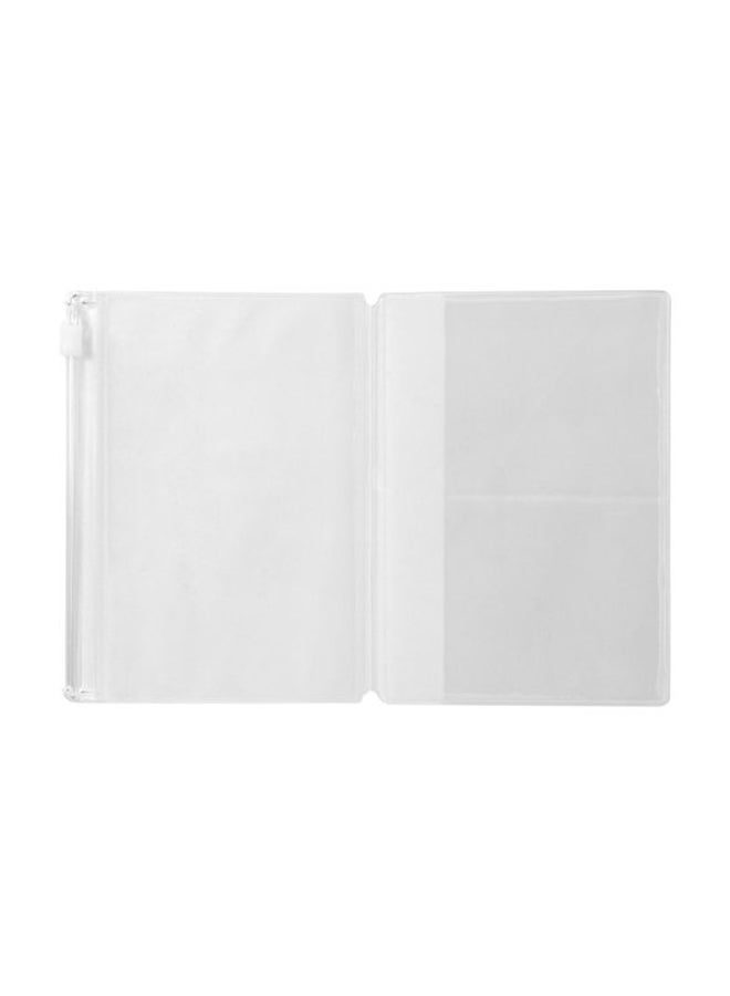 Midori Way Notebook Zipper Cover Clear - Image 2