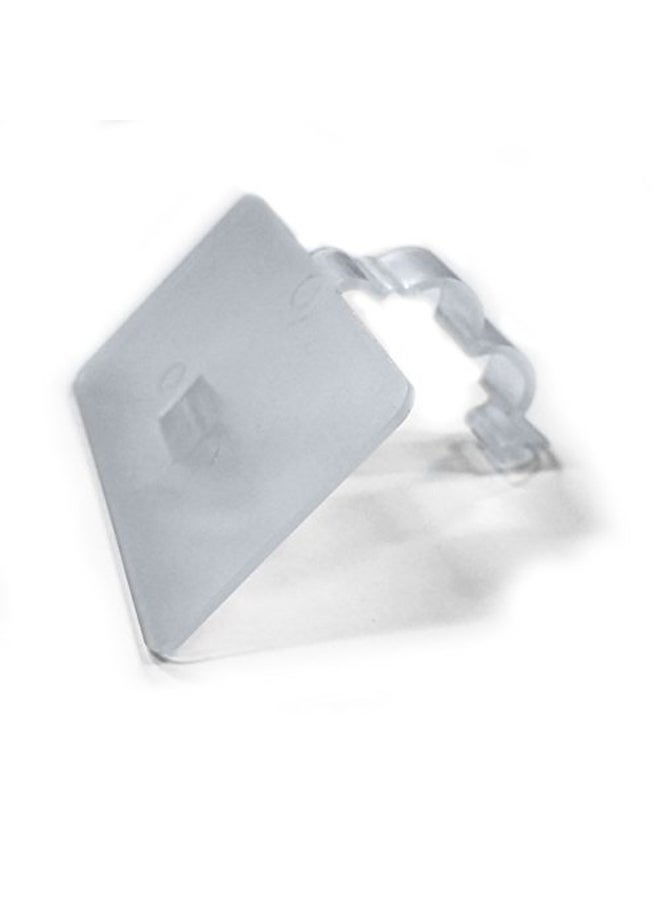 Store Fixtures Direct 50-Piece Cooler And Refrigerator Label Holder Set White  - Image 2