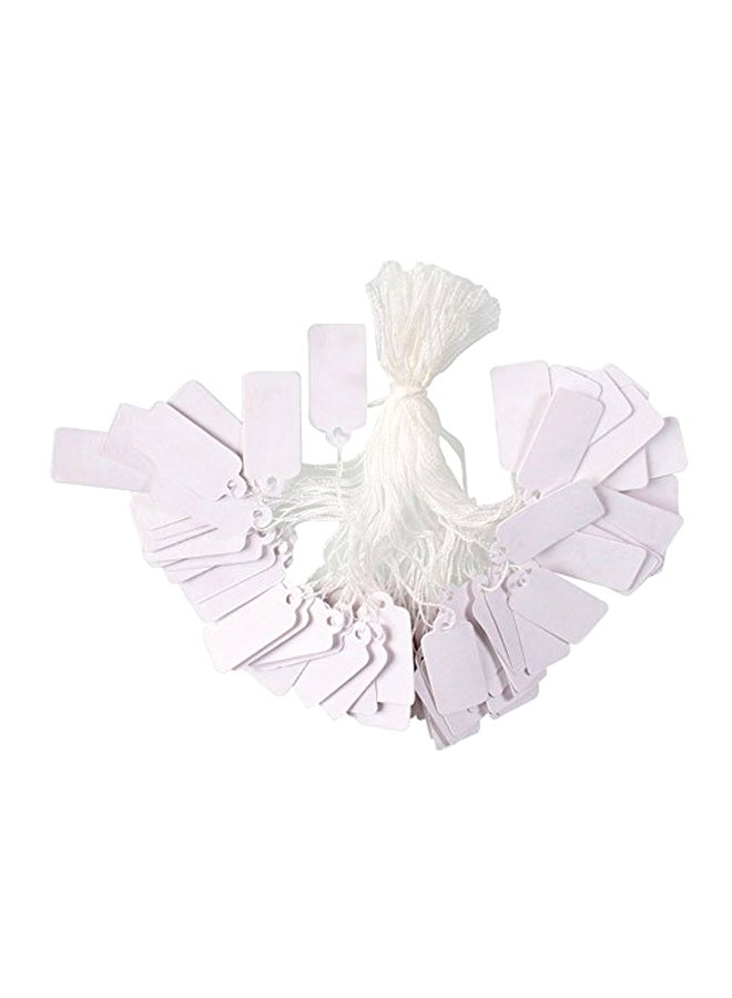 PH PandaHall - 1000-Piece Display Label Price Tag White - Image 1