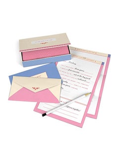 Knock Knock Read Me When Love of My Life Letter Box Pink/Beige/Blue  - Image 3