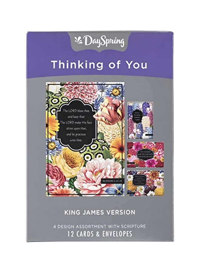 Dayspring 12-Piece Thinking Of You Greeting Card Set - Image 1