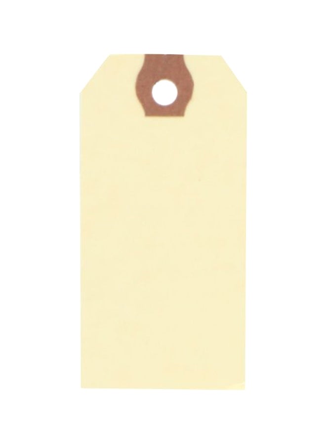 Aviditi 1000-Piece 13 Point Shipping Tag Set Beige/Brown