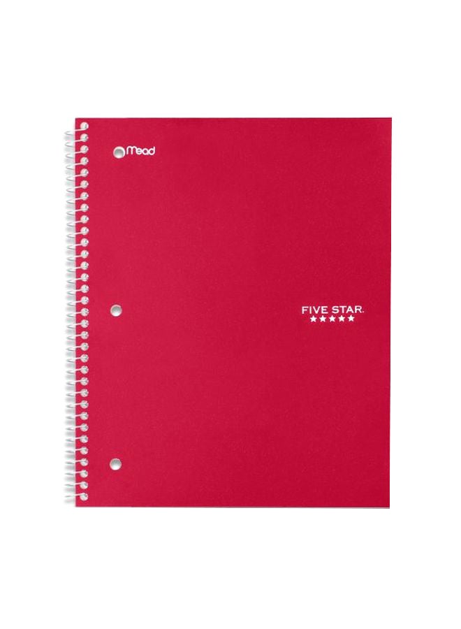 Spiral Binded Notebook Red - v1552924650/N22192878A_1