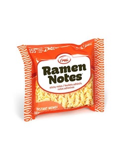 155-Piece Noddle Sticky Note Set Yellow