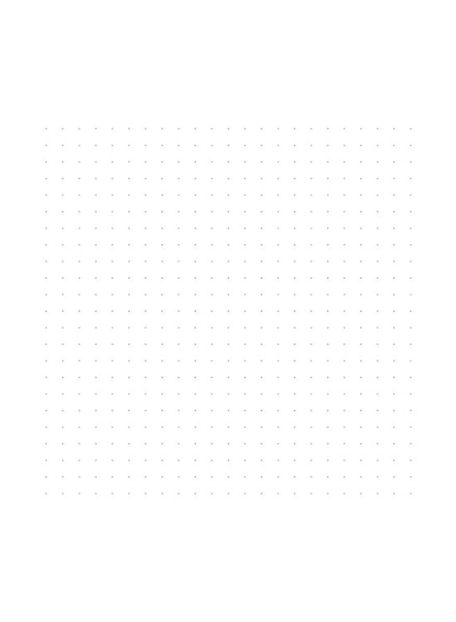 Nuuna - Leather Cover Notebook White/Black - Image 1