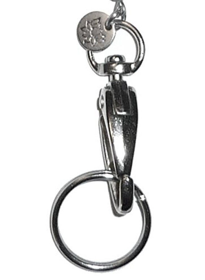 Fashion Badge Holder With Lanyard Silver/Black/Clear - v1552924689/N22192621A_2