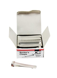 Charles Leonard 36-Piece Banker Clamp Silver  - Image 1