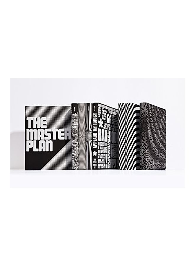 Nuuna - Leather Cover Notebook White/Black - Image 1