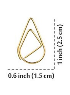 DeedyGo 250-Piece Premium Paper Clip Gold  - Image 2