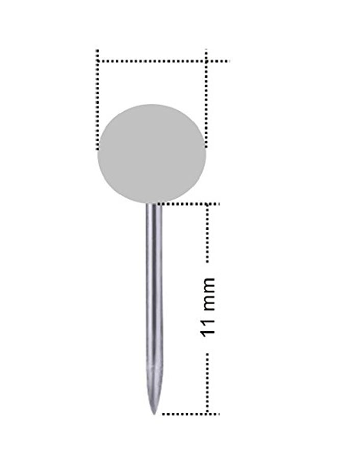 VAPKER Pack Of 300 Round Head Push Pin Green - Image 2