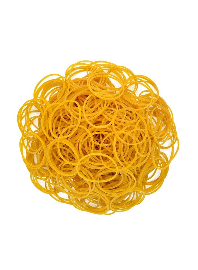 ووب ربطات مطاطية كبيرة من 1000 قطعة أصفر - Image 1