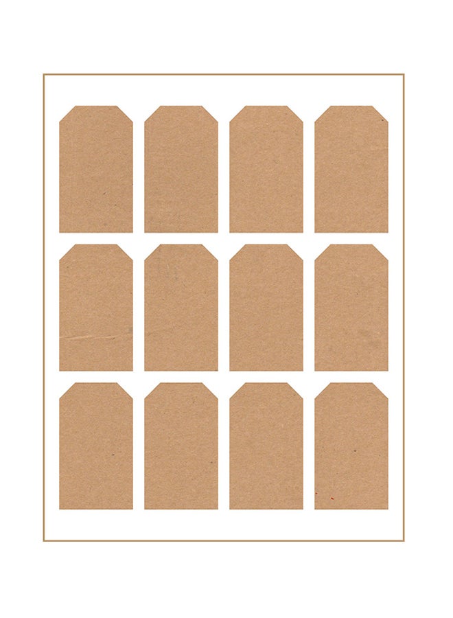Dashleigh 60-Hang Tag Labels Beige  - Image 1