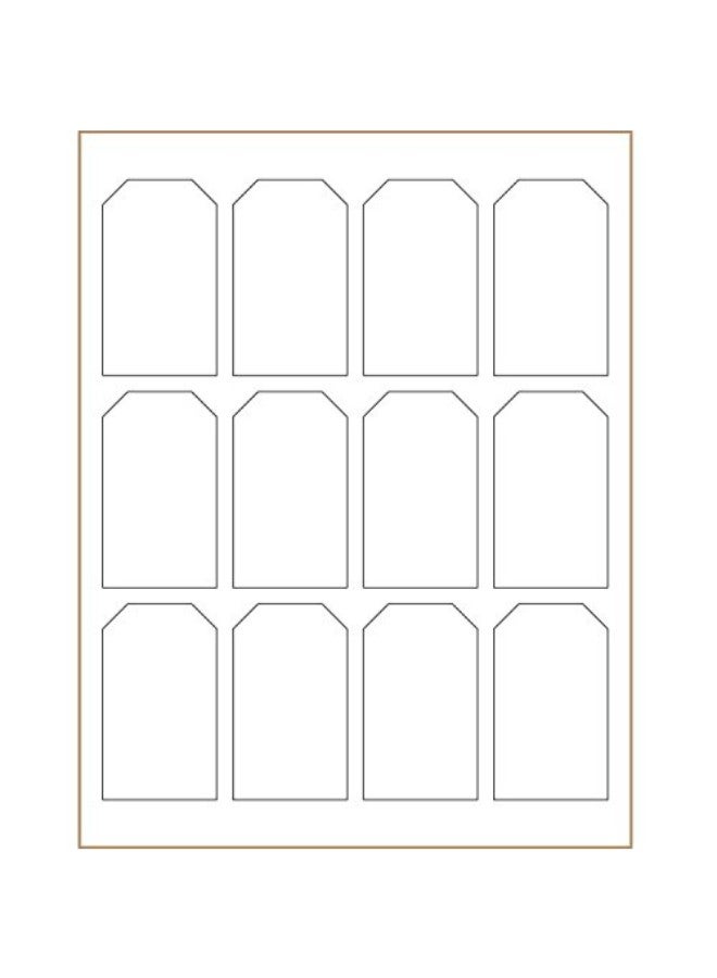 Dashleigh 60-Hang Tag Labels Beige  - Image 2